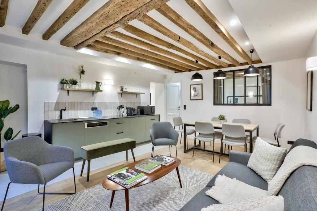 Magnifique Appartement Pour 6 - Montorgueil باريس المظهر الخارجي الصورة