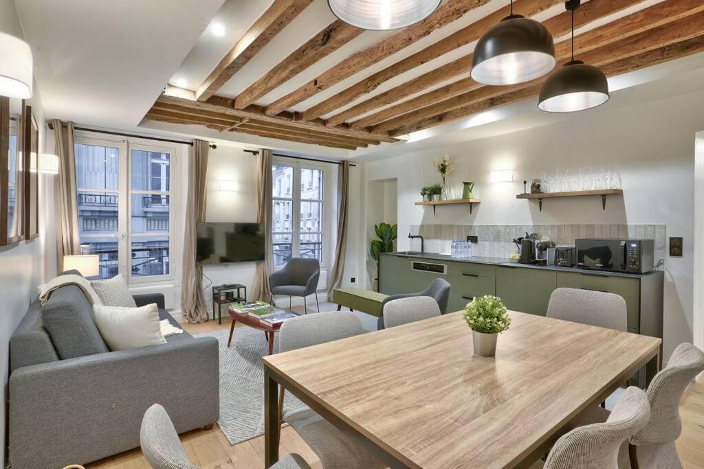 Magnifique Appartement Pour 6 - Montorgueil باريس المظهر الخارجي الصورة