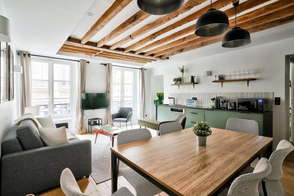 Magnifique Appartement Pour 6 - Montorgueil باريس المظهر الخارجي الصورة
