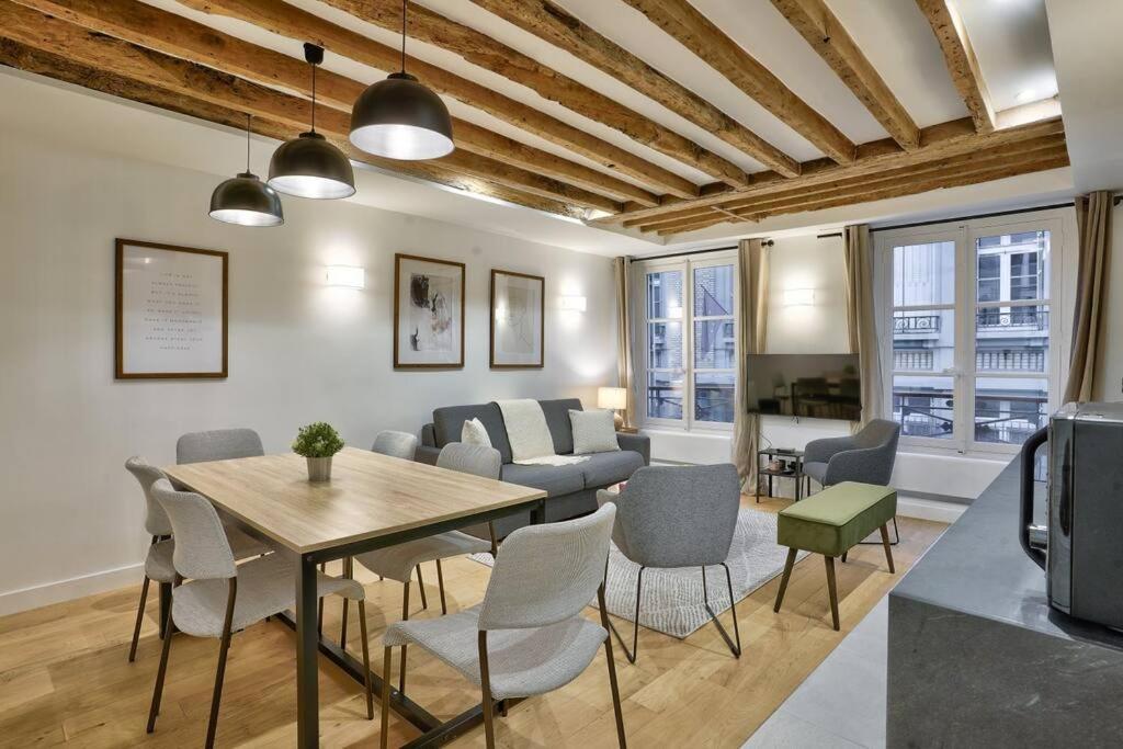 Magnifique Appartement Pour 6 - Montorgueil باريس المظهر الخارجي الصورة